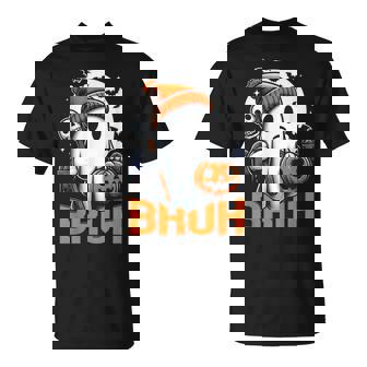 Retro Halloween Shirts For Men Women Bruh Ghost Halloween T-Shirt - Monsterry