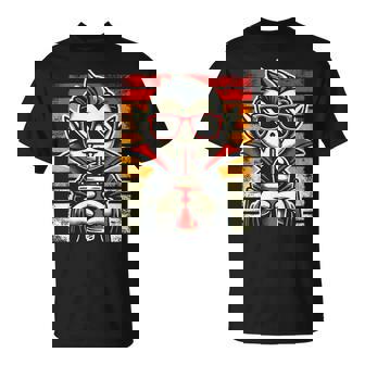 Retro Hipster Vampire With Smoothie Halloween Vampire T-Shirt - Monsterry