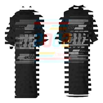 Retro Legendary Original Born In 2002 Nostalgic T-Shirt - Monsterry
