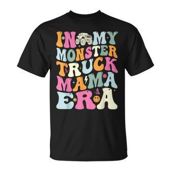 Retro In My Monster Truck Mama Era Monster Truck Mom Women T-Shirt - Thegiftio