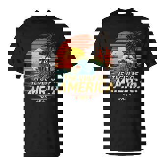 Retro Vintage Gulf Of Us America 2025 American Flag Mexico T-Shirt | Mazezy