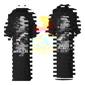 Retro Vintage Gulf Of Us America 2025 American Flag Mexico T-Shirt - Monsterry