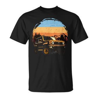 Retrointage Style Fits Jimny Gj Jb74 Fans Off Road T-Shirt - Geschenkecke