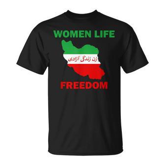 Rise With The Of Iran Life Freedom Mahsaamini T-Shirt - Geschenkecke