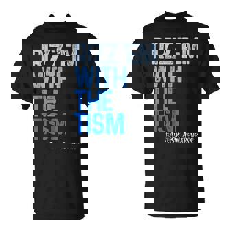 Rizz 'Em With The Tism Autism Awareness T-Shirt | Mazezy