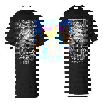 Rizz Em With The Tism Meme Autistic Raccoon Rizz T-Shirt | Seseable FR