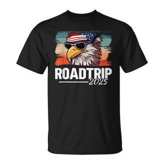 Roadtrip Must Have Travel Car Tour 2025 Fan Item Usa T-Shirt - Geschenkecke