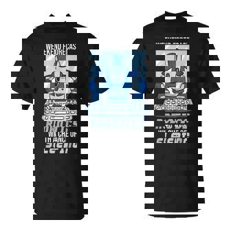 Robotics Weekend Sleeping AI Robot Engineering Engineer T-Shirt - Monsterry