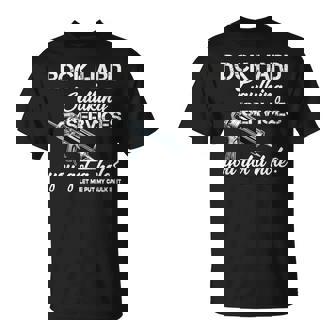 Rock Hard Caulking Services For Adult Humor T-Shirt - Seseable