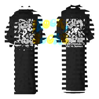 Rock Your Socks World Down Syndrome Day Awareness Support T-Shirt - Seseable