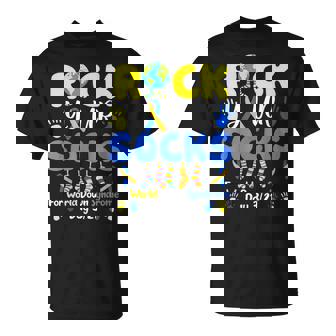 Rock Your Socks For World Down Syndrome Day Women T-Shirt | Mazezy