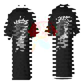 Rockabilly Rockabella Rockera Cuello Camiseta unisex - Regaloses