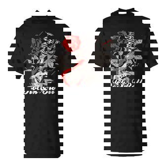 Rockabilly Rockabellaintage Rockera Rock & Roll Cuello Camiseta unisex - Regaloses
