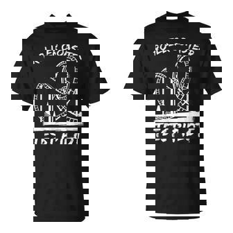 Roller Coaster Test Pilot Roller Coaster T-Shirt - Geschenkecke