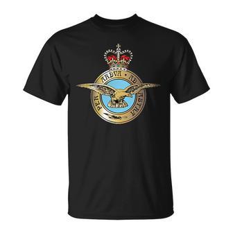 Royal Air Force Raf Uk Military Badge Patch T-Shirt - Geschenkecke