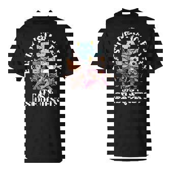 Rpg Gamer Cats Distraction During Side Quest Nerdy T-Shirt - Geschenkecke