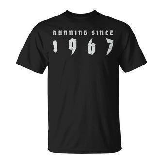 Running Since 1967Intage Retro Running And Marathon Camiseta unisex - Regaloses