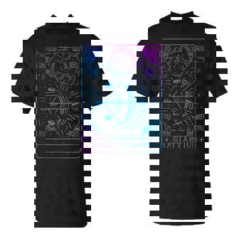 Sagittarius Hand-Drawn Tarot Art Astrology & Zodiac Sign T-Shirt - Monsterry