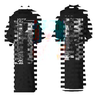 Samouraï Masque Onicyborg Japonais Edge Cyber Runners Punk T-Shirt - Cadeauxyz