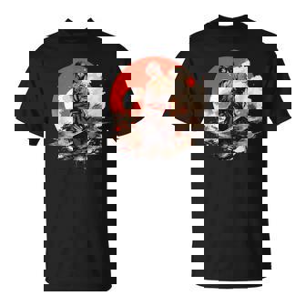 Samurai Hombres Guerrero Japonés Ninja Hombres Kawaii Camiseta unisex - Regaloses