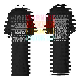 Sarcastic Commentaire Loading Please Wait Joke Meme Retro T-Shirt - Cadeauxyz