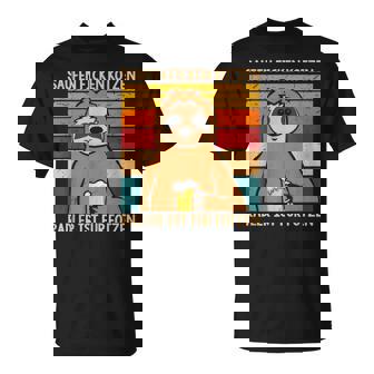 Saufen Fcken Kotzen Radler Ist Für Fotzen Lustiger Spruch T-Shirt - Geschenkecke