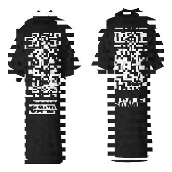 Scannez-Moi Code Qr Scanner Drôle De Blague Code Qr I Love You T-Shirt - Cadeauxyz