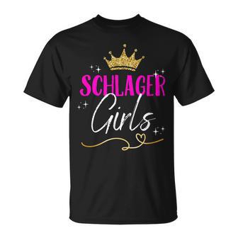 Schlager Girls Schlager Women's Outfit Schlager Party Women's T-Shirt - Geschenkecke