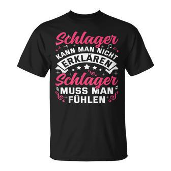 Schlager Kann Man Nicht Erklärlichen Sch S T-Shirt - Geschenkecke