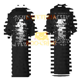 School Cafeteria Halloween Boo-Crew For Lunch Lady T-Shirt - Monsterry