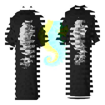 Seahorse Costume Seahorse Body Headless Seahorse Costume T-Shirt - Monsterry
