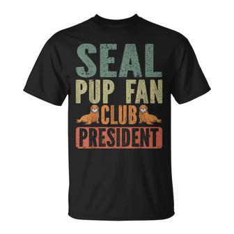 Seal Pup Fan Club Presidente Seal Camiseta unisex - Regaloses
