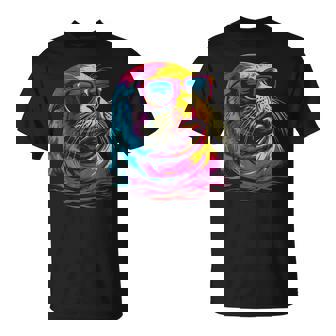 Seal Sunglasses Sea Lion Ocean Animal T-Shirt - Monsterry