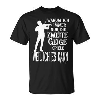 Secondiolin Classic Orchestra Musician T-Shirt - Geschenkecke