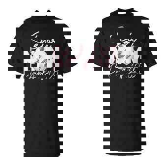 Senior Mom Baseball Senior Mom Class Of 2025 T-Shirt - Seseable