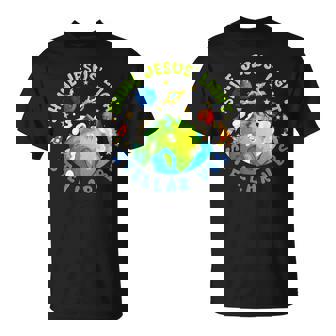 Shine Jesus Light Stellar VBS 2023 Astronaut Space Vacation T-Shirt - Monsterry
