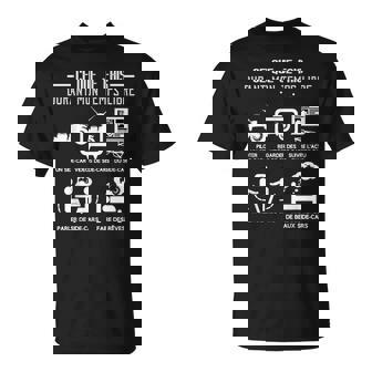 Side-Car Temps Libre Citation Drôle Humour Passion T-Shirt - Cadeauxyz