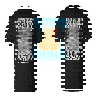 What The Sigma Meme Cat T-Shirt - Seseable