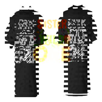 Sister Of The Wild One Kids Boys Safari Zoo Birthday Family T-Shirt - Monsterry