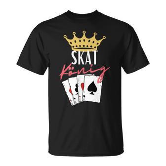 Skat König T-Shirt - Geschenkecke