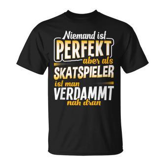 Skatspieler Skat Card Games Slogan T-Shirt - Geschenkecke