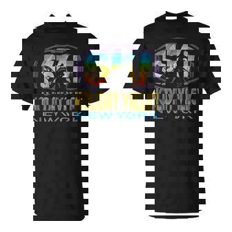 Ski Holiday Valley New York Skiing Vacation Tank Top T-Shirt - Monsterry