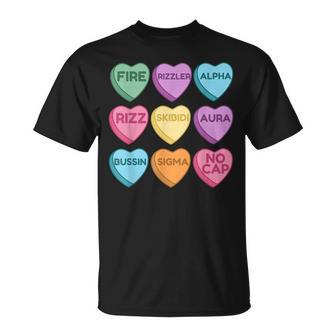 Skibidi Valentine's Day Valentine's Day Rizz No Cap T-Shirt - Thegiftio UK