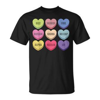 Skibidi Valentine's Day Rizzler No Cap Valentine's T-Shirt - Thegiftio UK