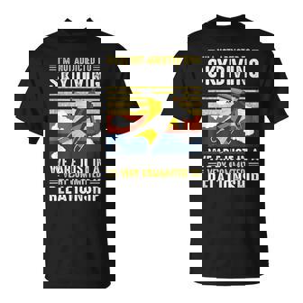 Skydiving Skydive Parachutist Sky Diving Skydiver T-Shirt - Monsterry