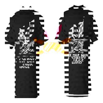 Snow Bunny Handler Number 1 Ski Bunnies Ski Apres Party T-Shirt - Monsterry