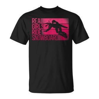 Snowboard Snowboardintage Girls Ride T-Shirt - Geschenkecke