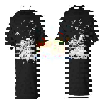 Snowman Mimi Freeze Christmas Party Xmas T-Shirt - Monsterry