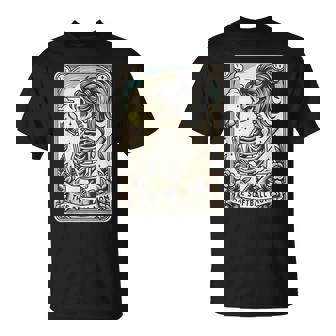 Softball Mom Tarot Card Skeleton Softball Mama T-Shirt | Mazezy