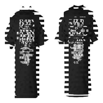 Sorry This Beard Is Taken Retro Valentines Day Dad Men T-Shirt - Thegiftio